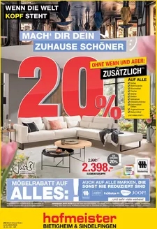 Hofmeister Katalog in Wendtorf | Prospekt Highlights | 2026-04-09T00:00:00.000Z - 2026-05-05T00:00:00.000Z
