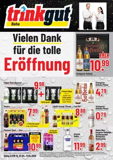trinkgut Katalog in Vrees | Angebote für Schnäppchenjäger | 2026-04-07T00:00:00.000Z - 2026-04-11T00:00:00.000Z
