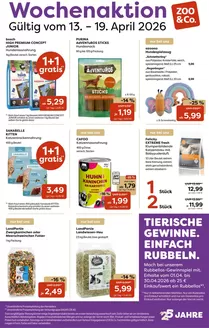 Zoo & Co Katalog in Düren | Zoo Co flugblatt | 2026-04-13T00:00:00.000Z - 2026-04-19T00:00:00.000Z