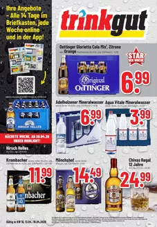 trinkgut Katalog in Bremen | Attraktive Angebote entdecken | 2026-04-16T00:00:00.000Z - 2026-04-18T00:00:00.000Z