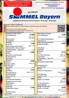 Simmel Katalog in Horst (Holstein) | Simmel flugblatt | 2026-04-20T00:00:00.000Z - 2026-04-25T00:00:00.000Z
