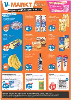 V Markt Katalog in Oelde | Tolles Angebot für Schnäppchenjäger | 2026-04-27T00:00:00.000Z - 2026-04-29T00:00:00.000Z