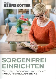 Möbel Bernskötter Katalog in Ahaus | Sorgenfrei Einrichten | 2026-04-21T00:00:00.000Z - 2026-12-31T00:00:00.000Z