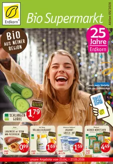 Erdkorn Biomarkrt Katalog in Pforzheim | Bio Aus Meiner Region * | 2026-04-23T00:00:00.000Z - 2026-05-27T00:00:00.000Z