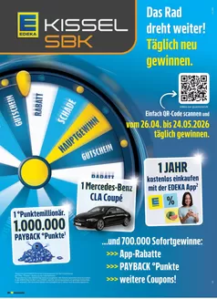 Edeka Kissel SBK Katalog in Waldkirch | Edeka Kissel SBK flugblatt | 2026-04-26T00:00:00.000Z - 2026-05-24T00:00:00.000Z