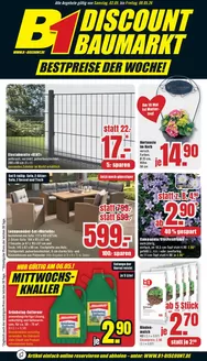 B1 Discount Baumarkt Katalog in Schwaig bei Nürnberg | B1 Discount Baumarkt flugblatt | 2026-05-02T00:00:00.000Z - 2026-05-08T00:00:00.000Z