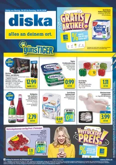 diska Katalog in Schwaig bei Nürnberg | Tolle Rabatte auf ausgewählte Produkte | 2026-05-04T00:00:00.000Z - 2026-05-09T00:00:00.000Z