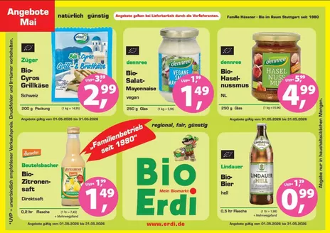 Erdi Biomarkt Katalog | Angebote Mai | 2026-05-06T00:00:00.000Z - 2026-05-31T00:00:00.000Z