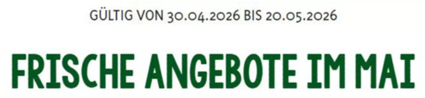 Bio Company Katalog | Frische Angebote Im Mai | 2026-05-06T00:00:00.000Z - 2026-05-20T00:00:00.000Z