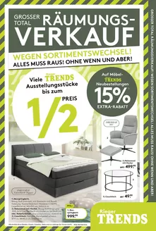 Möbel Rieger Katalog | Aktuelle Schnäppchen und Angebote | 2026-05-04T00:00:00.000Z - 2026-05-10T00:00:00.000Z
