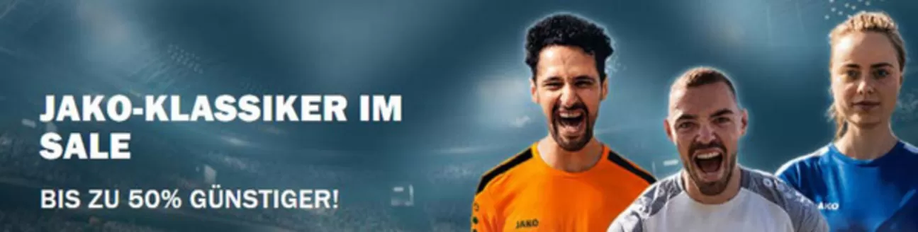 Jako Katalog in Worms | Jako Klassiker Im Sale | 2026-05-08T00:00:00.000Z - 2026-05-24T00:00:00.000Z