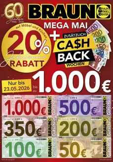 Möbel Braun Katalog | Auf Mobel Und Kuchen 20% | 2026-05-13T00:00:00.000Z - 2026-05-23T00:00:00.000Z