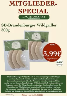 LPG Biomarkt Katalog | Mitgliederspecial | 2026-05-15T00:00:00.000Z - 2026-05-20T00:00:00.000Z