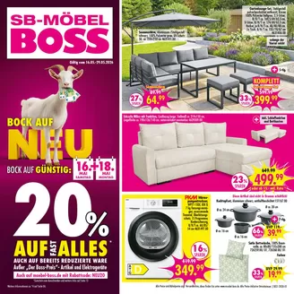 SB Möbel Boss Katalog in Lägerdorf | Sb21 2026 standard | 2026-05-16T00:00:00.000Z - 2026-05-29T00:00:00.000Z