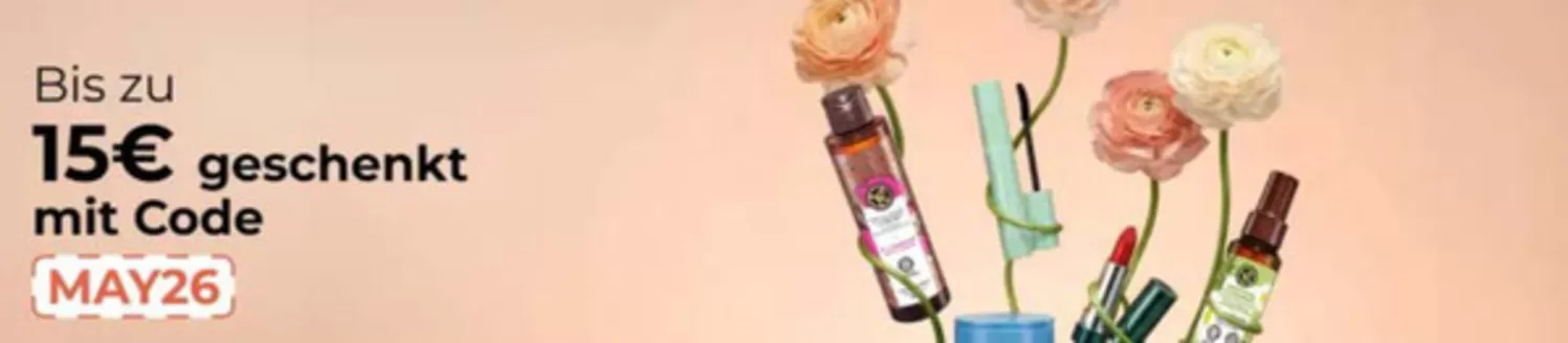 Yves Rocher Katalog | Bis Zu 15€ Geschenkt  | 2026-05-20T00:00:00.000Z - 2026-05-26T00:00:00.000Z