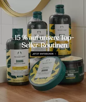 The Body Shop Katalog | 15% Auf Unsere Top - Seller - Routinen | 2026-05-20T00:00:00.000Z - 2026-06-03T00:00:00.000Z
