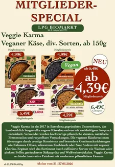 LPG Biomarkt Katalog | Mitgliederspecial | 2026-05-21T00:00:00.000Z - 2026-05-27T00:00:00.000Z