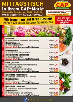 CAP Markt Katalog | Exklusive Deals und Schnäppchen | 2026-05-26T00:00:00.000Z - 2026-05-30T00:00:00.000Z