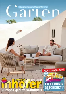 Möbel Inhofer Katalog | Besondere Momente im Garten | 2026-05-25T00:00:00.000Z - 2026-06-06T00:00:00.000Z