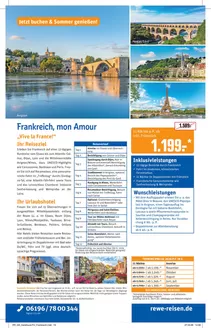 Netto Reisen Katalog in Neu Kaliß | REWE Reisen Prospekt 2026 05 Busreise Frankreich | 2026-06-01T00:00:00.000Z - 2026-11-30T00:00:00.000Z