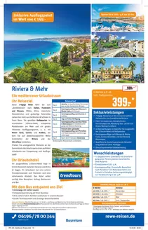 Netto Reisen Katalog in Neu Kaliß | REWE Reisen Prospekt 2026 04 Busreise Riviera und Mehr | 2026-05-01T00:00:00.000Z - 2026-11-30T00:00:00.000Z