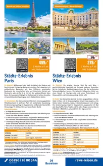 Netto Reisen Katalog in Neu Kaliß | REWE Reisen Prospekt 2026 03 Busreise Paris Wien | 2026-06-01T00:00:00.000Z - 2026-11-30T00:00:00.000Z