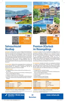 Netto Reisen Katalog in Neu Kaliß | REWE Reisen Prospekt 2026 02 Busreise Nordkap Riesengebirge | 2026-03-01T00:00:00.000Z - 2026-10-31T00:00:00.000Z