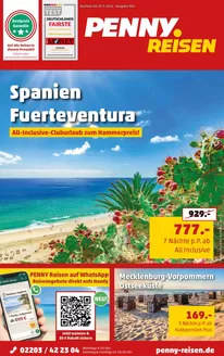Penny Reisen Katalog in Neu Kaliß | PENNY Reisen Prospekt 2026 05 komprimiert | 2026-05-23T00:00:00.000Z - 2026-05-29T00:00:00.000Z
