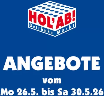 Hol'ab Getränkemarkt Katalog | Holab Getränkemarkt flugblatt | 2026-05-26T00:00:00.000Z - 2026-05-30T00:00:00.000Z