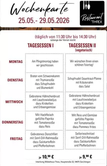 Thiex Katalog | Wochenkarte | 2026-05-26T00:00:00.000Z - 2026-05-29T00:00:00.000Z