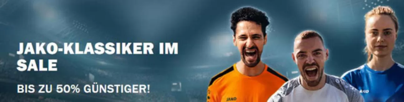 Jako Katalog | Jako-Klassiker Im Sale | 2026-05-26T00:00:00.000Z - 2026-06-10T00:00:00.000Z