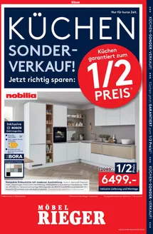 Möbel Rieger Katalog | Aktuelle Sonderaktionen | 2026-05-28T00:00:00.000Z - 2026-06-09T00:00:00.000Z