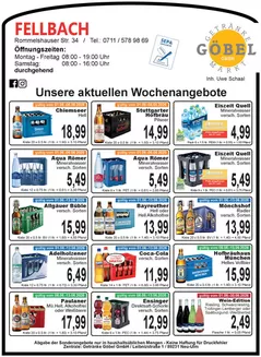Getränke Göbel Katalog | Angebote für Schnäppchenjäger | 2026-06-01T00:00:00.000Z - 2026-06-13T00:00:00.000Z