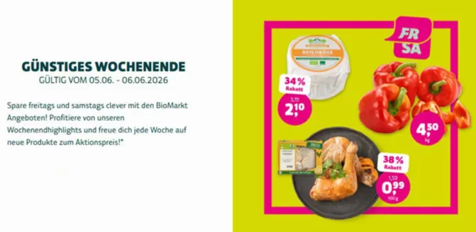 BioMarkt Katalog | Gunstiges Wochenende | 2026-06-04T00:00:00.000Z - 2026-06-06T00:00:00.000Z