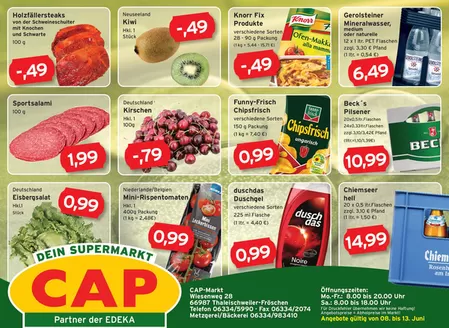 CAP Markt Katalog in Liebstadt | Unsere besten Schnäppchen | 2026-06-08T00:00:00.000Z - 2026-06-13T00:00:00.000Z