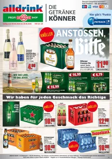 alldrink Katalog in Leimen (Südwestpfalz) | alldrink flugblatt | 2026-06-08T00:00:00.000Z - 2026-06-20T00:00:00.000Z