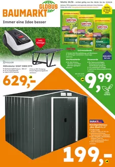 Globus Baumarkt Katalog | Globus Baumarkt prospekt | 2026-06-08T00:00:00.000Z - 2026-06-13T00:00:00.000Z