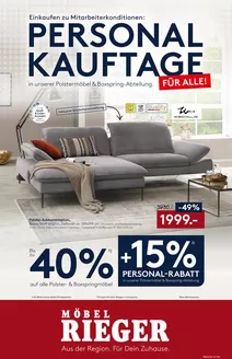 Möbel Rieger Katalog | Unsere besten Deals für Sie | 2026-06-11T00:00:00.000Z - 2026-06-30T00:00:00.000Z