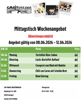 CAP Markt Katalog | Aktuelle Sonderaktionen | 2026-06-08T00:00:00.000Z - 2026-06-12T00:00:00.000Z