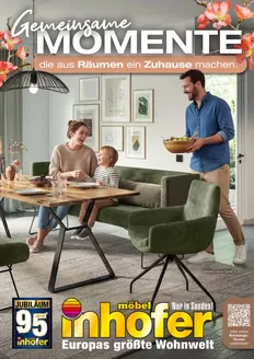 Möbel Inhofer Katalog | Gemeinsame MOMENTE | 2026-06-11T00:00:00.000Z - 2026-06-27T00:00:00.000Z