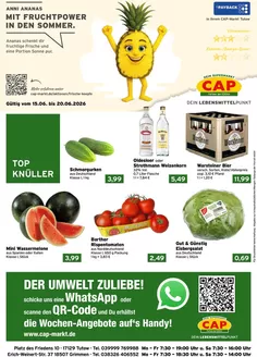 CAP Markt Prospekt in Waldheim | Unsere besten Deals für Sie | 2026-06-15T00:00:00.000Z - 2026-06-20T00:00:00.000Z