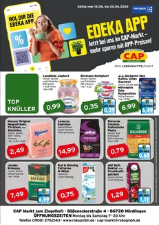 CAP Markt Prospekt in Saalfeld-Saale | Attraktive Sonderangebote für alle | 2026-06-15T00:00:00.000Z - 2026-06-20T00:00:00.000Z