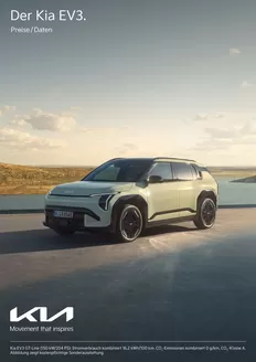 KIA Prospekt in Coburg | Kia Germany EV3 Preisliste | 2026-06-15T00:00:00.000Z - 2027-06-15T00:00:00.000Z