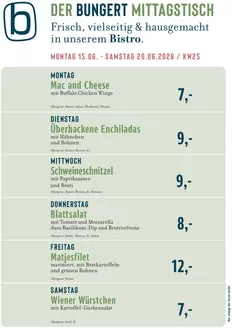 BUNGERT Prospekt in Sankt Augustin | BUNGERT Mittagstisch KW25 2026 | 2026-06-15T00:00:00.000Z - 2026-06-20T00:00:00.000Z