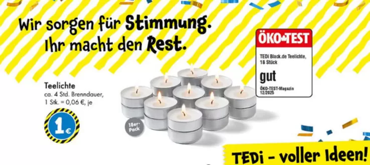 TEDi Prospekt in Hannover | Wir Sorgen Fur Sirmmung. Ihr Macht Den Rest. | 2026-06-18T00:00:00.000Z - 2026-06-29T00:00:00.000Z