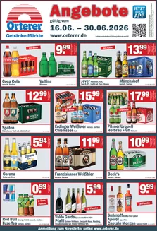 Orterer Getränkemarkt Prospekt in Lachendorf | Angebote- | 2026-06-18T00:00:00.000Z - 2026-06-30T00:00:00.000Z