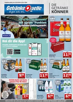 Getränke Quelle Katalog in Dörentrup | Getränke Quelle Angebote | 2026-06-22T00:00:00.000Z - 2026-07-04T00:00:00.000Z
