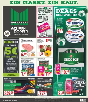 Marktkauf Katalog in Reutlingen | Tolle Rabatte auf ausgewählte Produkte | 2026-06-22T00:00:00.000Z - 2026-06-27T00:00:00.000Z