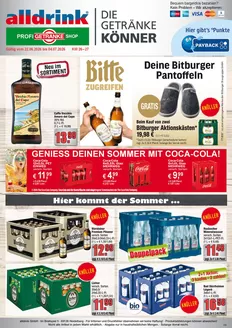 Profi Getränke Katalog in Weiterstadt | Profi Getränke Angebote | 2026-06-22T00:00:00.000Z - 2026-07-04T00:00:00.000Z