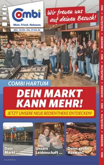 Combi Markt Katalog | Unsere besten Angebote für Sie | 2026-06-22T00:00:00.000Z - 2026-06-27T00:00:00.000Z